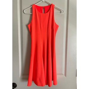 Neon Orange Dress, Size 14